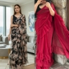Picture of Ruffle saree combo