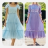 Picture of Combo : Designer  Pure Mul Cotton Pastel Dresses