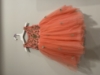 Picture of Peach Maggam work Party frock 1y