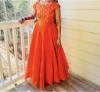 Picture of Orange long frock
