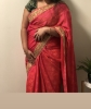 Picture of Pinkish peach patola saree