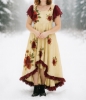 Picture of High low floral chiffon dress