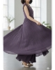 Picture of Designer the saache Purple Long Dress 