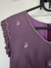 Picture of Designer the saache Purple Long Dress 