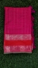 Picture of Rani Pink checks gap border saree