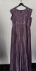 Picture of Designer the saache Purple Long Dress 