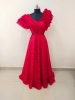 Picture of Indo western red dress