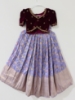 Picture of Benaras Lehanga with cute crop top for 6-7yrs