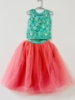 Picture of Full hand work Crop top with flared skirt 4-5y