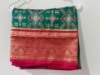 Picture of Green and Pink Patola weaving Saree
