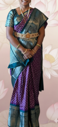 Picture of Pure Kanchi Bandhini Pattu saree 