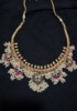 Picture of Gold look a like Guttapusalu necklace