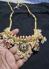 Picture of Gold look a like Guttapusalu necklace