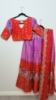 Picture of Red and Lavender Pink Lehenga