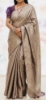 Picture of Pure Brocade Banarasi metallic  Saree with Ruffles Blouse 