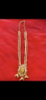 Picture of Ganesha pearl chain and lotus necklace