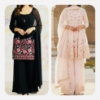 Picture of Combo : Party Wear : Pure Georgette Sharara Sets