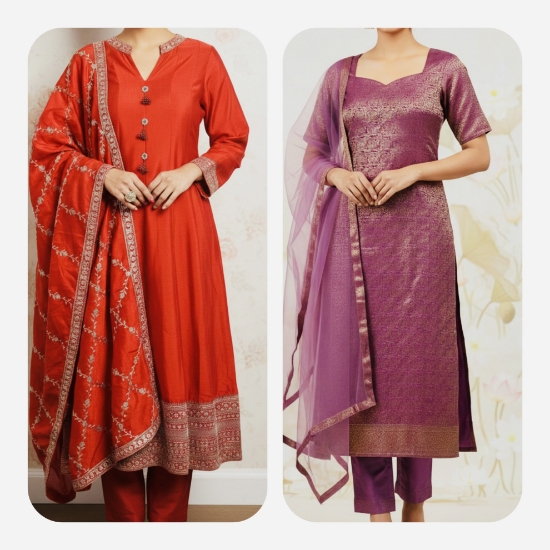 Picture of Combo : Designer Banarasi suit sets 