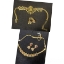 Picture of Pachi kundan and lakshmi neck combo