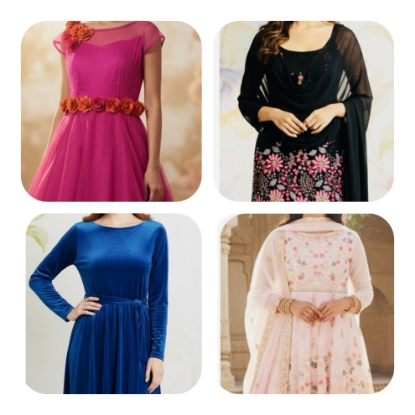 Picture of Combo : 4 Designer Outfits 