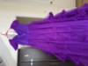 Picture of Dreamy Purple Ruffle Maternity Gown