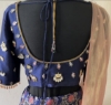 Picture of Banarasi lehenga with charms blouse and corset