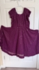 Picture of Purple Mirror Work Georgette Maxi Dress 