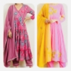 Picture of Combo : NEW Pure Cotton Anarkali 3 Pc Sets 