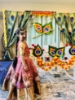 Picture of Kota pichwai lehenga with maggam blouse 6-8y