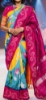 Picture of Handloom All over Pichwai Kanchi Pattu Saree with gap border . 