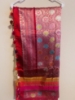 Picture of Handloom Pure Rangkat Banarasi saree  with kanchi border 