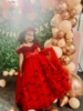 Picture of Li & Li party wear roses gown 6-7Y