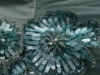 Picture of Teal designer maternity dress