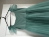 Picture of Teal designer maternity dress