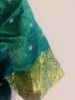 Picture of Vairaoosi kanchi pattu blouse paired with  handloom tussar silk saree . 