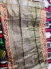 Picture of Tussar silk saree with vairaoosi blosue