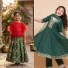 Picture of Girls ethnic wear combo 4-6y