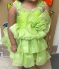 Picture of Lime Green Ruffle Flower Dress 2-3y