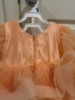 Picture of Peach Embroidered Tulle Party Dress 4-5y