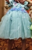 Picture of Blue Floral Party Dress – 4-5Years