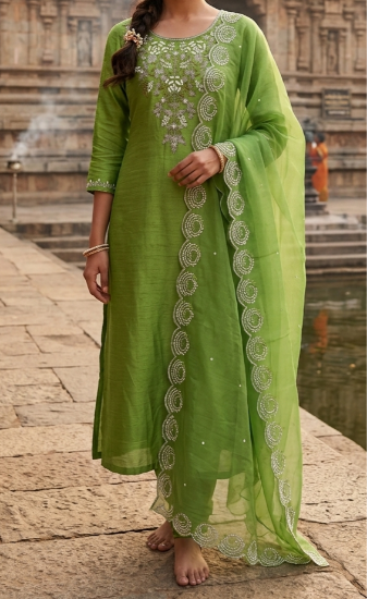 Picture of Maggam work suit set