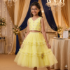 Picture of Little muffet Yellow Lehenga 11-12Y