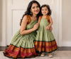 Picture of Kanchi Silk Cotton Dresses combo