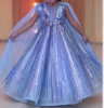 Picture of Structured mermaid frock 2-3y