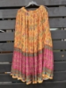 Picture of Never worn crush lehenga with organza croptop