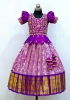 Picture of Pattu lehenga with rawsilk maggam blouse 4-5y 