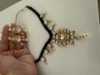 Picture of Black thread kundan set