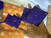 Picture of Stunning Mustard Yellow Banarasi Saree with Custom Designer Royal Blue Blouse