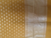 Picture of Stunning Mustard Yellow Banarasi Saree with Custom Designer Royal Blue Blouse