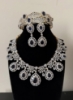 Picture of Diamond replica layered necklace set 